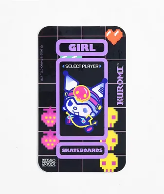 Girl x Sanrio Kawaii Kuromi Sticker