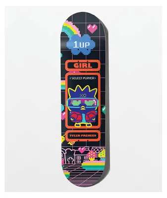 Girl x Sanrio Pacheco Kawaii Arcade 8.375" Skateboard Deck