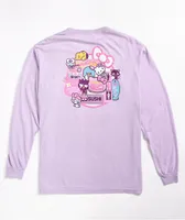 Girl x Sanrio Restaurant Lavender Long Sleeve T-Shirt