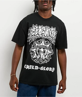 Glo Gang Glo Burst Black T-Shirt