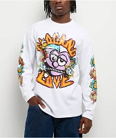 Glo Gang Love White Long Sleeve T-Shirt