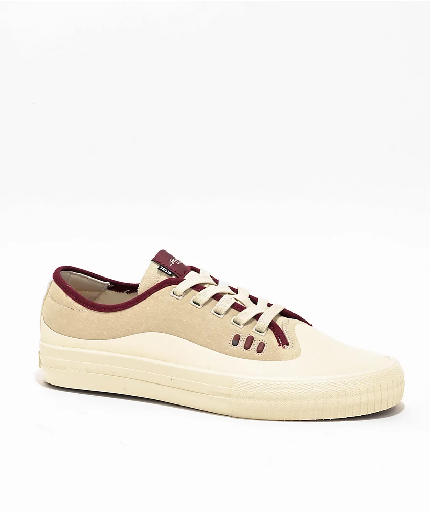 Globe Gilette Cream & Pomegranate Skate Shoes