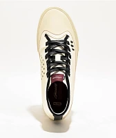 Globe Gilette Mid Cream & Black Skate Shoes