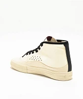 Globe Gilette Mid Cream & Black Skate Shoes