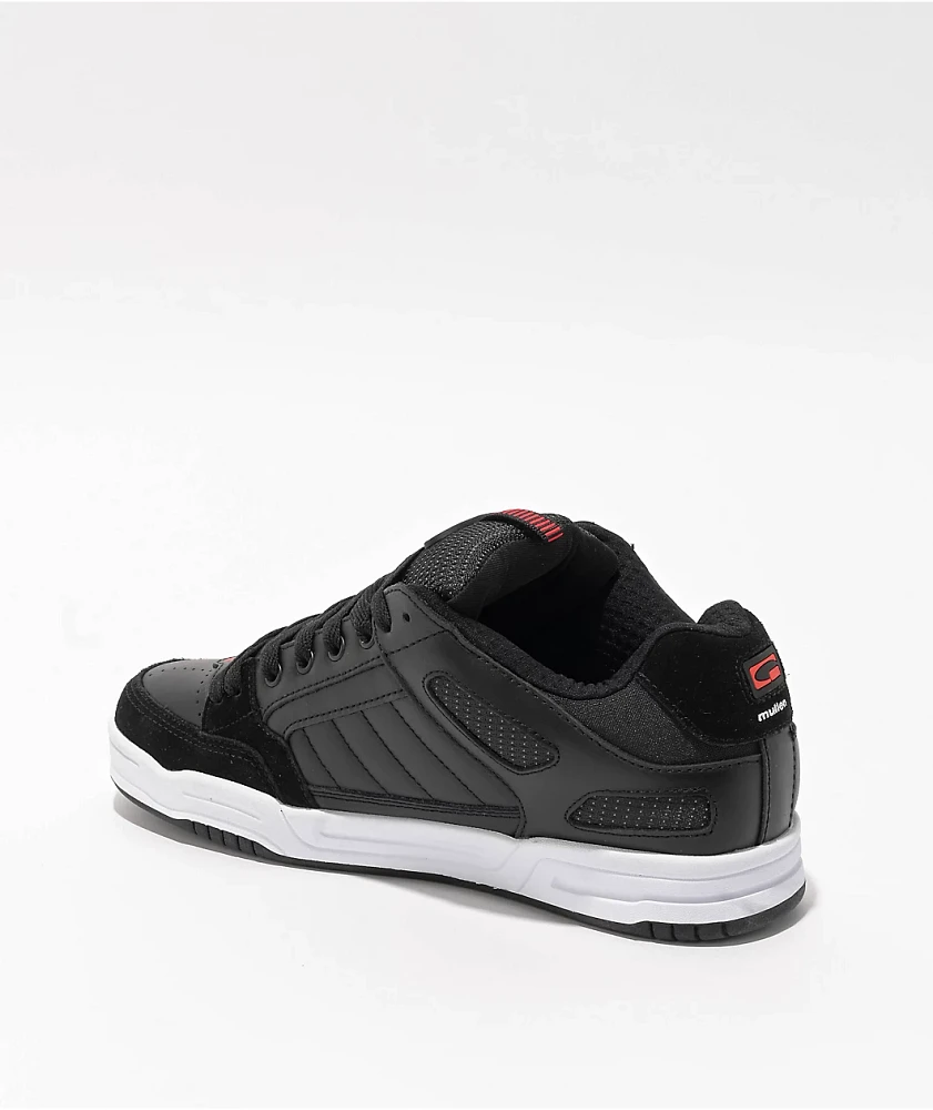 Globe Mullen Tilt Black & White Skate Shoes