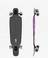 Globe Outlier Purple Flame 36" Drop Through Longboard Complete