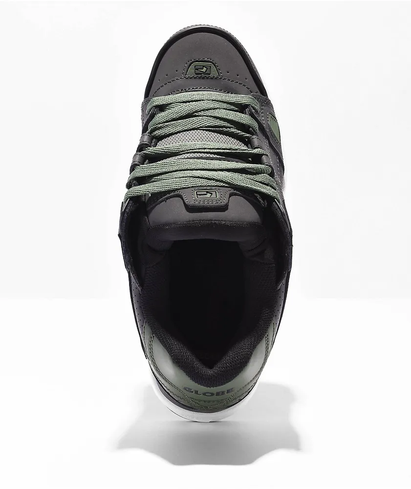 Globe Sabre Grey, Forest & Black Skate Shoes
