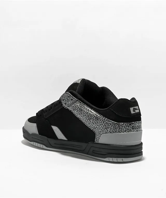 Globe Tilt Black & Stipple Green Skate Shoes