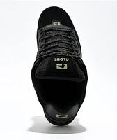 Globe Tilt Black & Olive Skate Shoes