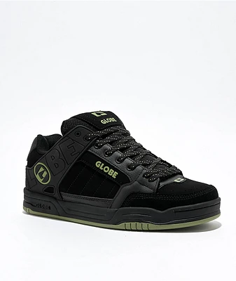 Globe Tilt Black & Olive Skate Shoes