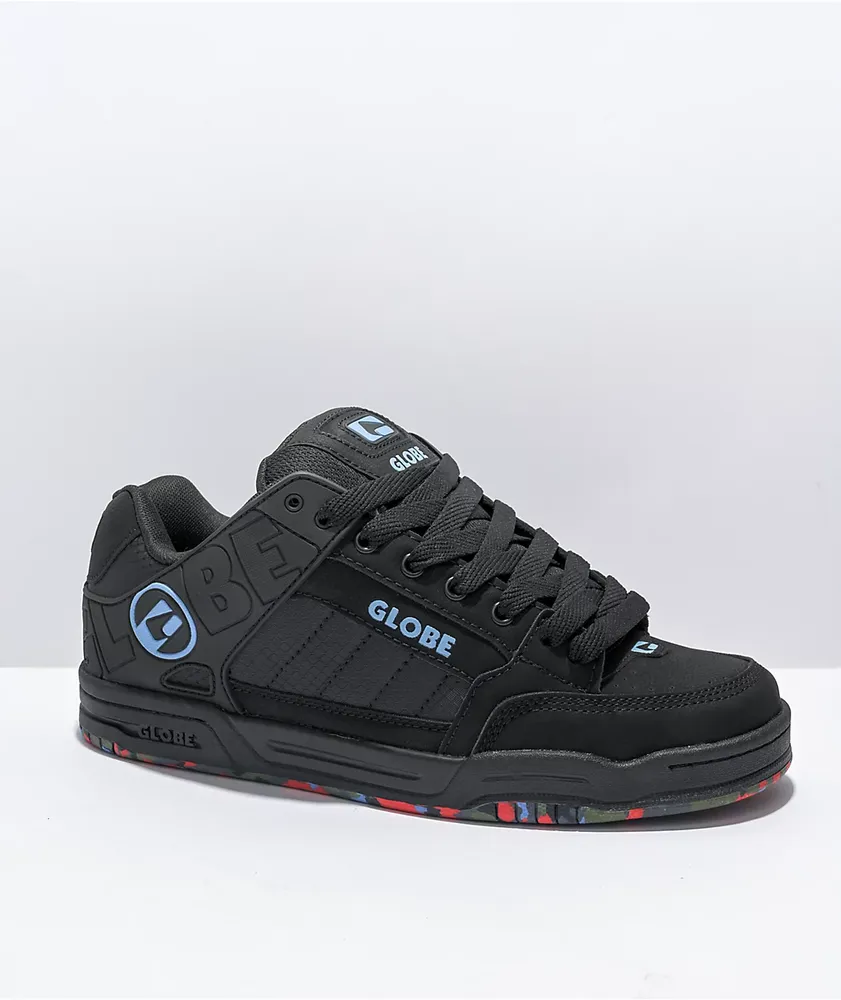 Globe Tilt Black & Upcycle Skate Shoes 