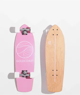 Gold Coast Classic 28" Pink Cruiser Skateboard Complete