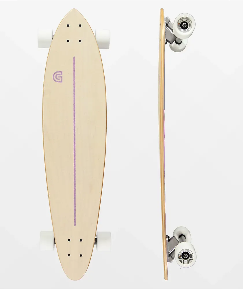 Gold Coast Prickly Heart 37.75" Pintail Longboard Complete