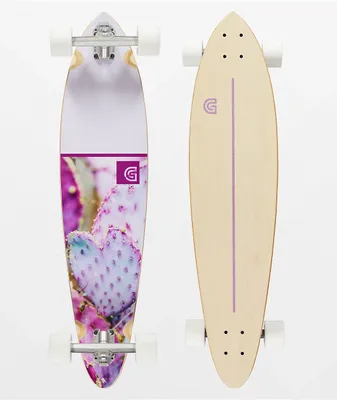 Gold Coast Prickly Heart 37.75" Pintail Longboard Complete