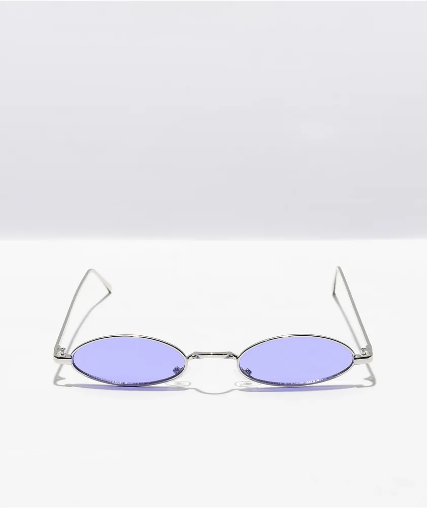 Golden Road Purple & Silver Sunglasses