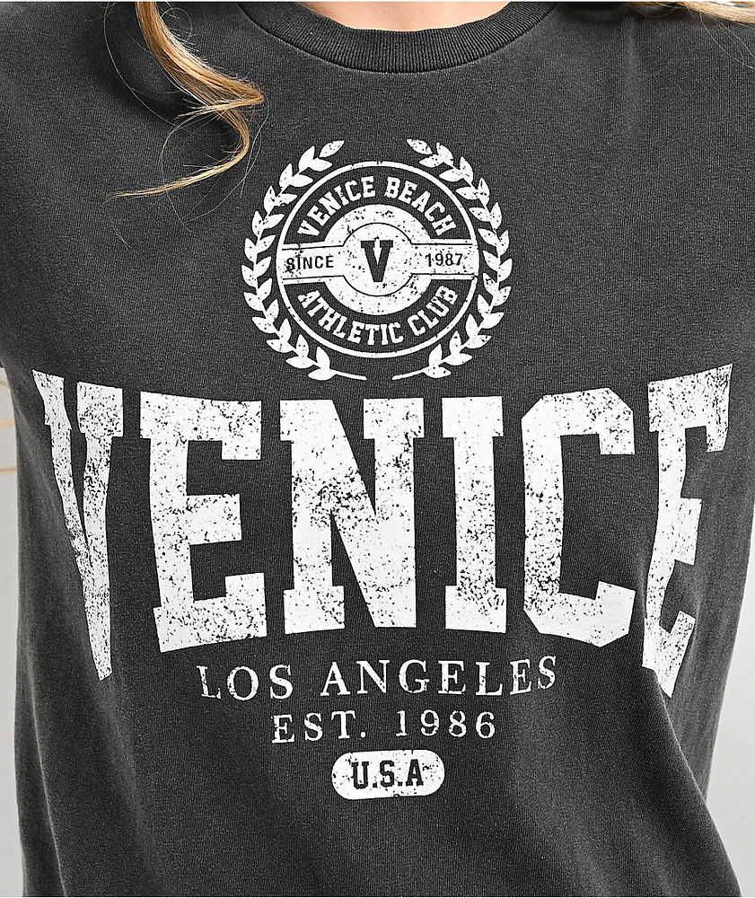 Goodie Two Sleeves Venice Black Pigment Dye T-Shirt