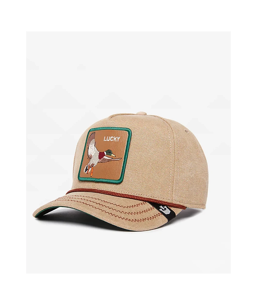 Goorin Bros Lucky Duck Tan Snapback Hat