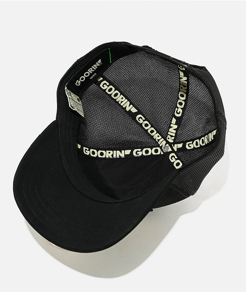 Goorin Bros. Golden Panther Black Trucker Hat