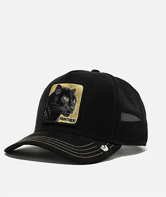 Goorin Bros. Golden Panther Black Trucker Hat