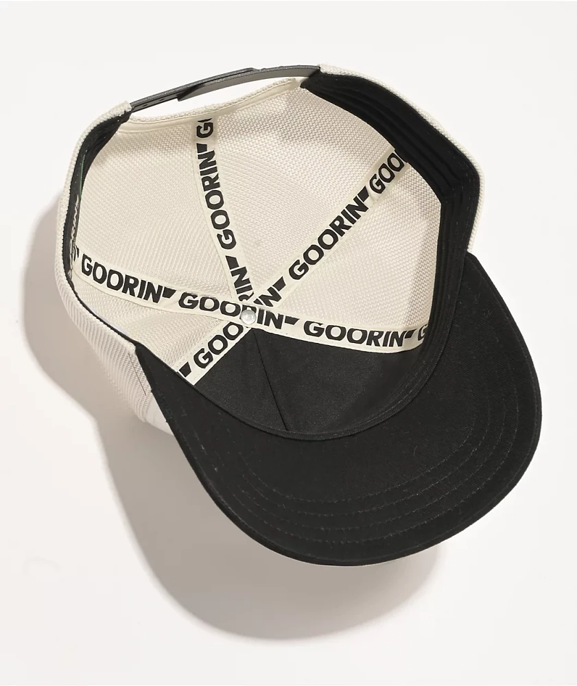 Goorin Bros. Strength Panther White & Black Trucker Hat