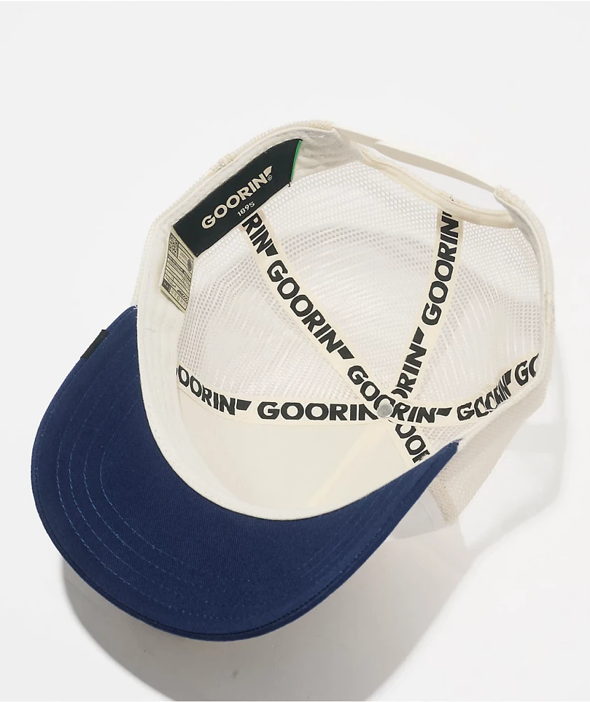 Goorin Bros. Toxic White & Blue Trucker Hat