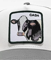 Goorin Cash Cow Grey & White Trucker Hat