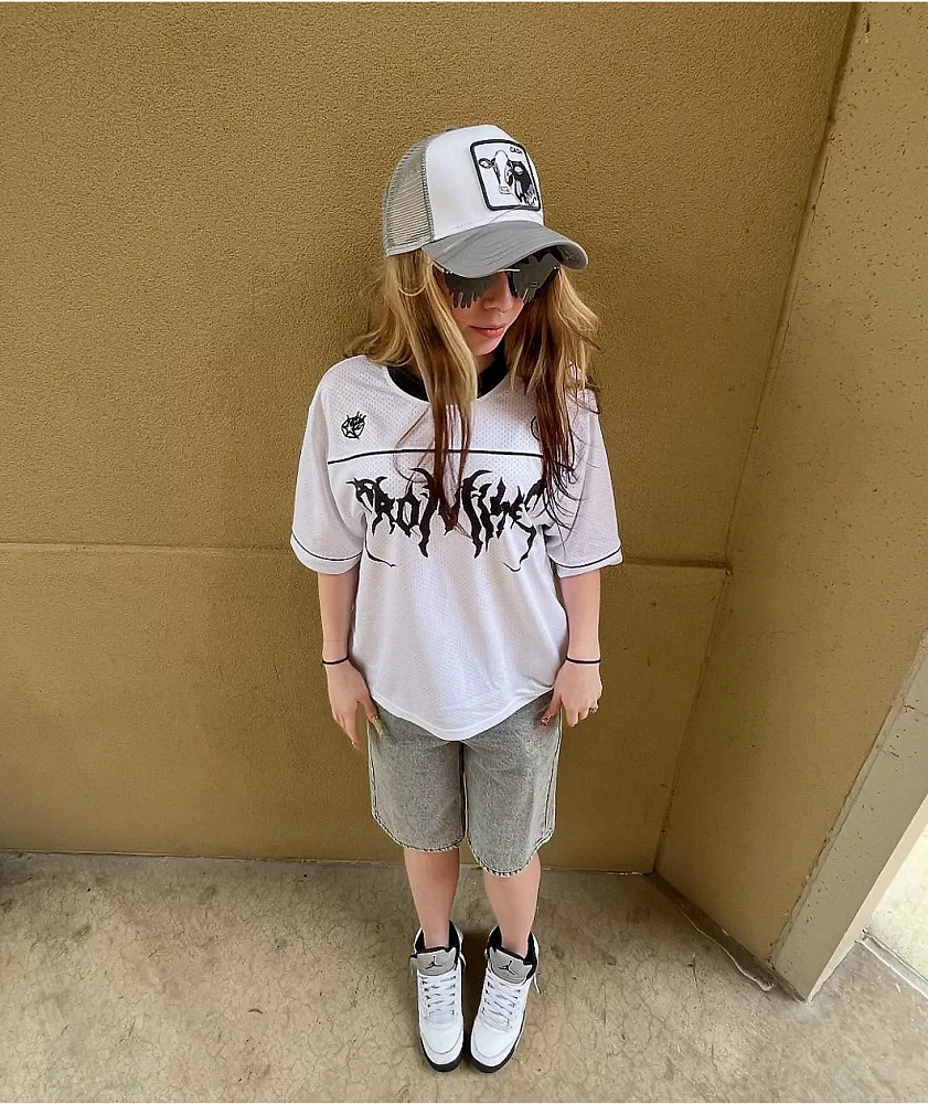 Goorin Cash Cow Grey & White Trucker Hat