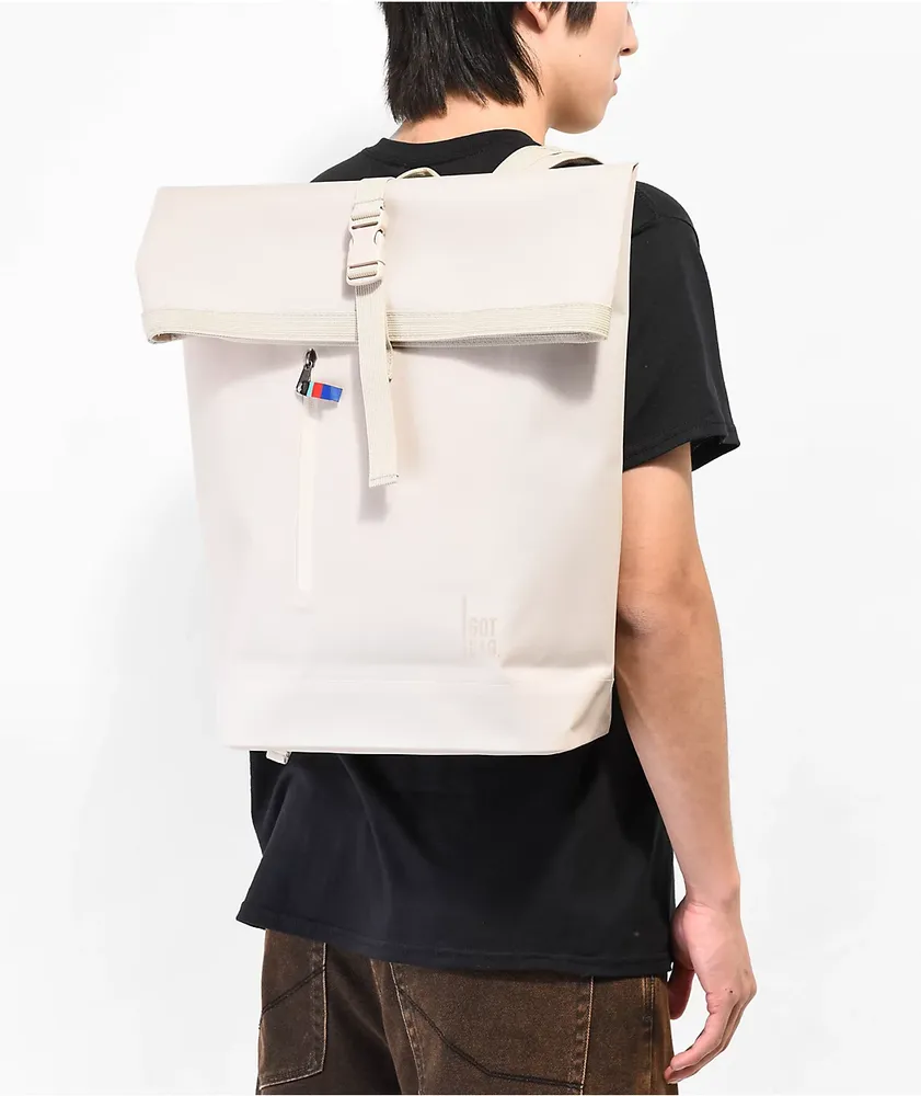 Got Bag Rolltop Lite Soft Shell Beige Backpack