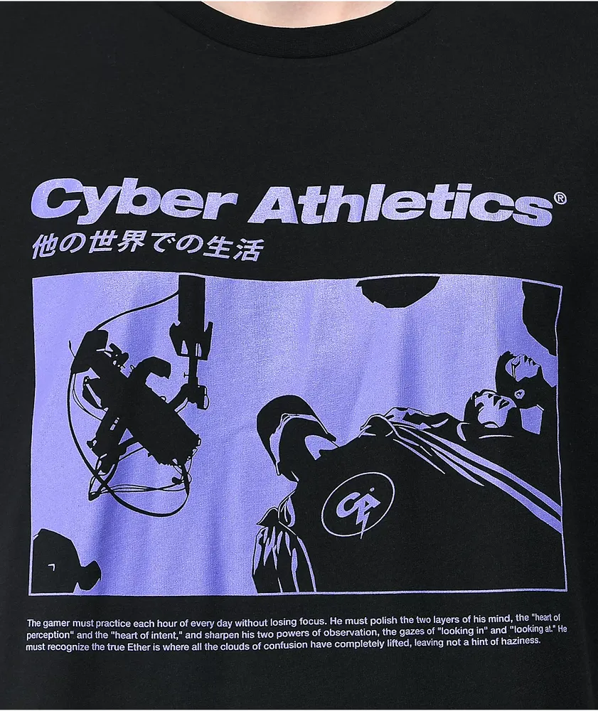 Zumiez H4X Cyber Athletics Army Black T-Shirt