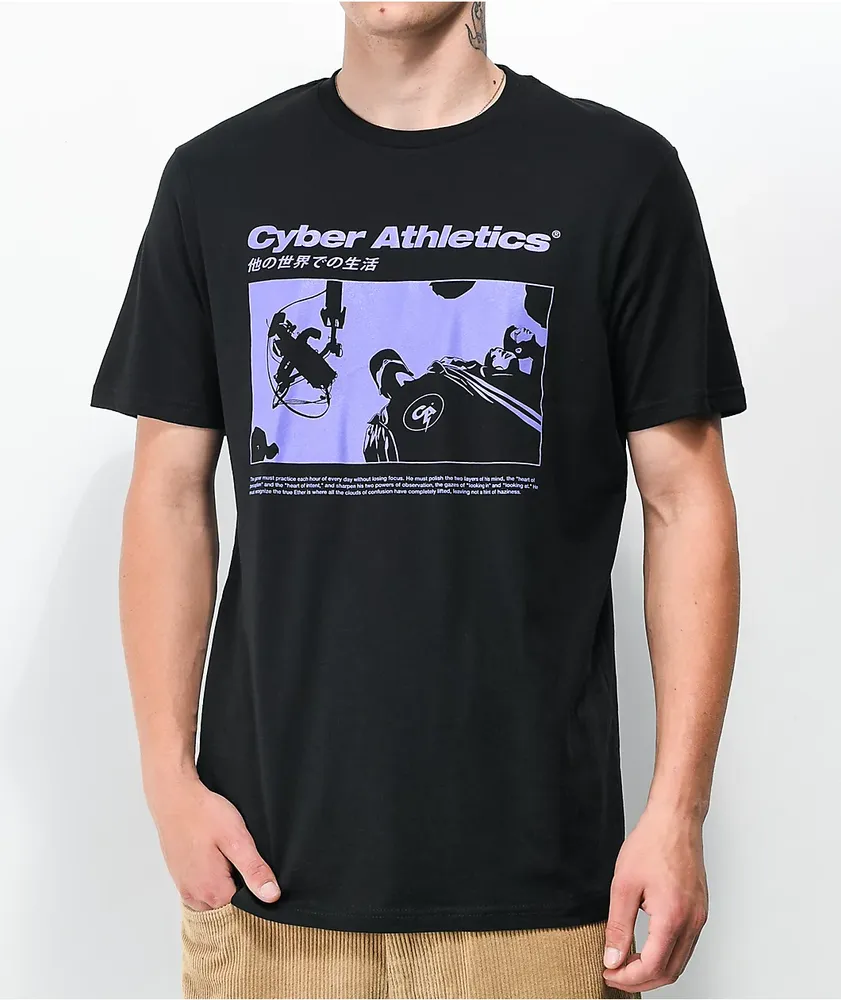 Zumiez H4X Cyber Athletics Army Black T-Shirt