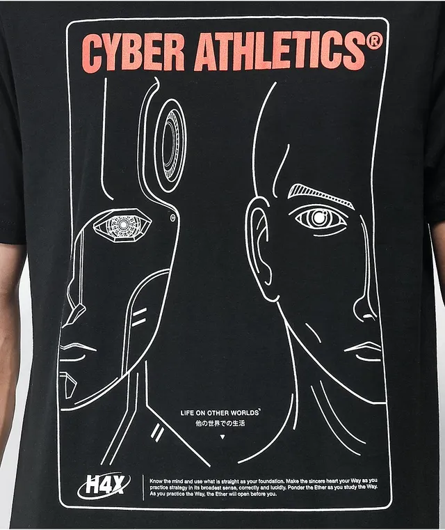 Zumiez H4X Cyber Athletics Army Black T-Shirt