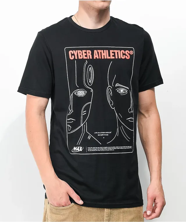 Zumiez H4X Cyber Athletics Army Black T-Shirt