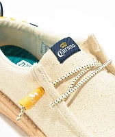 HEYDUDE x Corona Wally Natural Shoes 