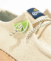 HEYDUDE x Corona Wendy Natural Shoes 