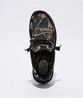 HEYDUDE x Realtree Edge Wally Black Shoes