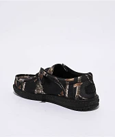 HEYDUDE x Realtree Edge Wally Black Shoes