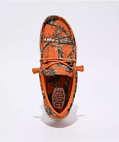 HEYDUDE x Realtree Edge Wally Orange Shoes