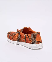 HEYDUDE x Realtree Edge Wally Orange Shoes