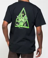 HUF 420 Green Buddy Black T-Shirt