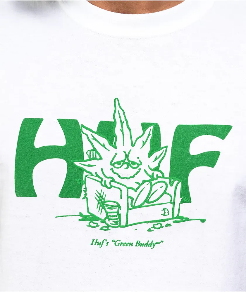 HUF 420 In Da Couch White T-Shirt