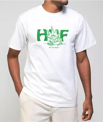 HUF 420 In Da Couch White T-Shirt