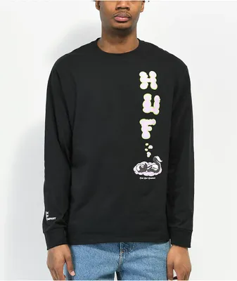 HUF 420 Skunky Black Long Sleeve T-Shirt