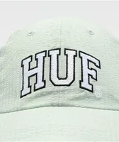 HUF Arch Logo Pastel Green Strapback Hat