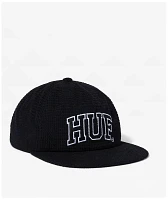 HUF Arch Waffle Black Corduroy Snapback Hat