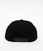 HUF Arch Waffle Black Snapback Hat