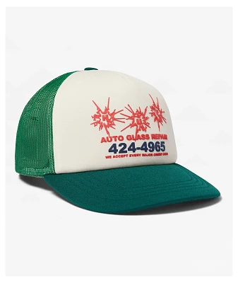 HUF Auto Glass Green Trucker Hat