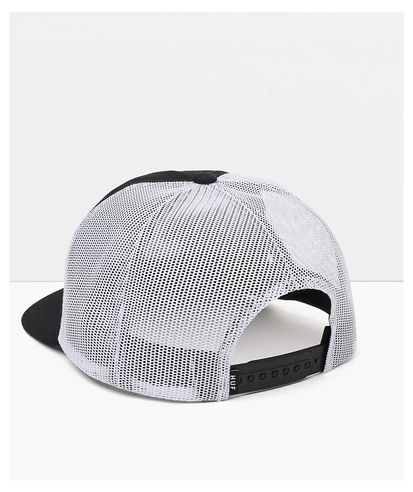 HUF Bad Hare Black & White Trucker Hat