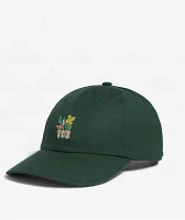 HUF Bloom Hunter Green Strapback Hat