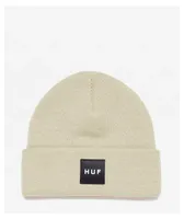 HUF Box Logo Natural Beanie