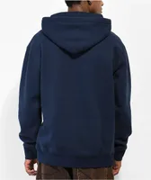 HUF Community Garden Navy Blue Hoodie